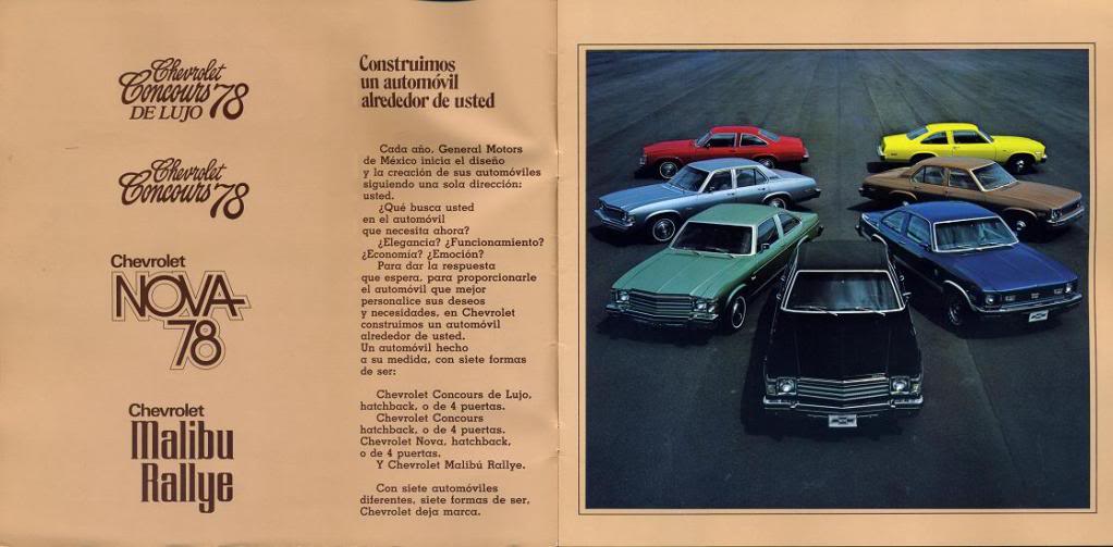 Image of the spanish Chevrolet advertisement
